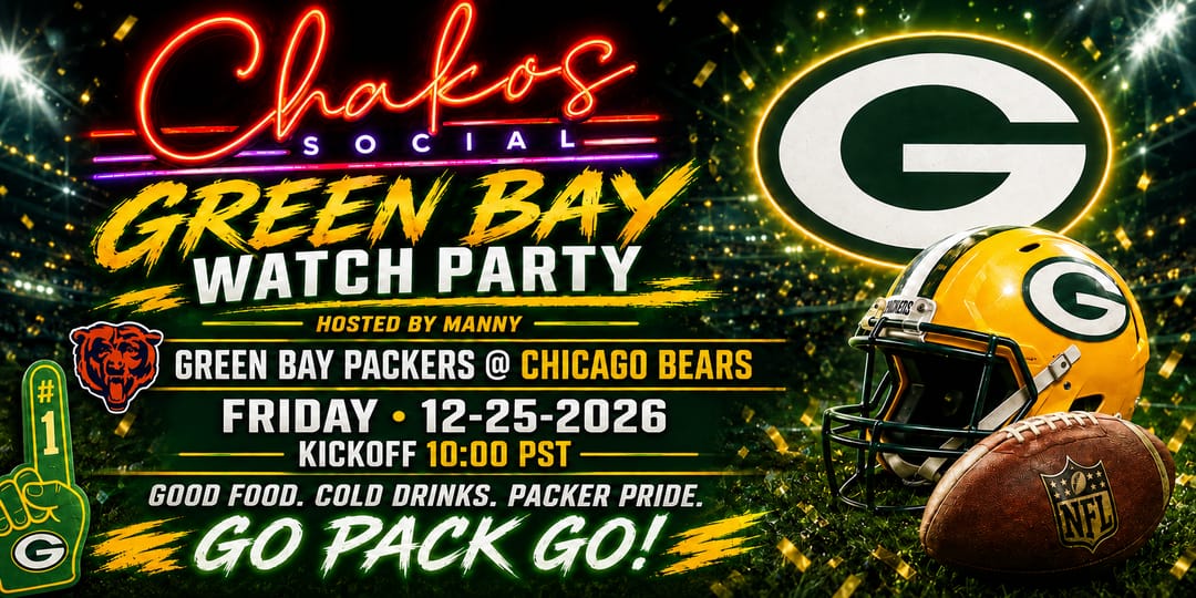 Green Bay Packers @ Chicago Bears — Watch Party hosted by Manny in Fullerton
